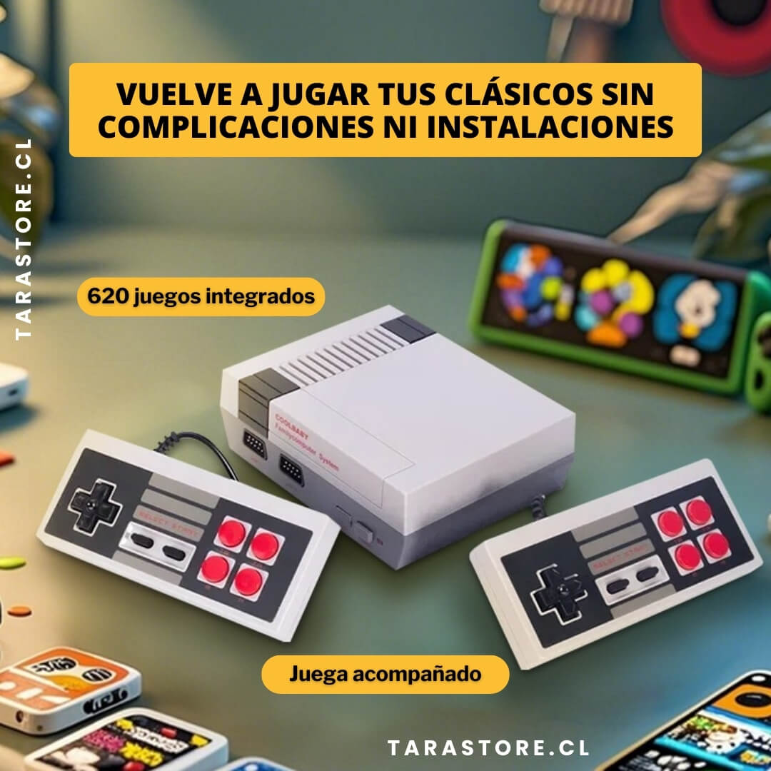 Consola Retro +620 Videojuegos - Diversión Total Recordando Clásicos
