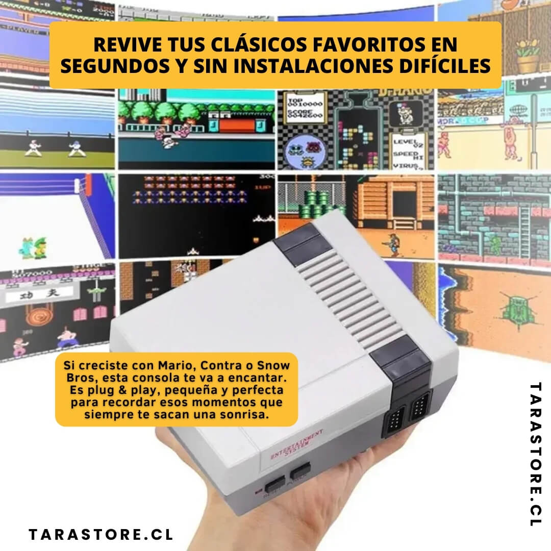 Consola Retro +620 Videojuegos - Diversión Total Recordando Clásicos