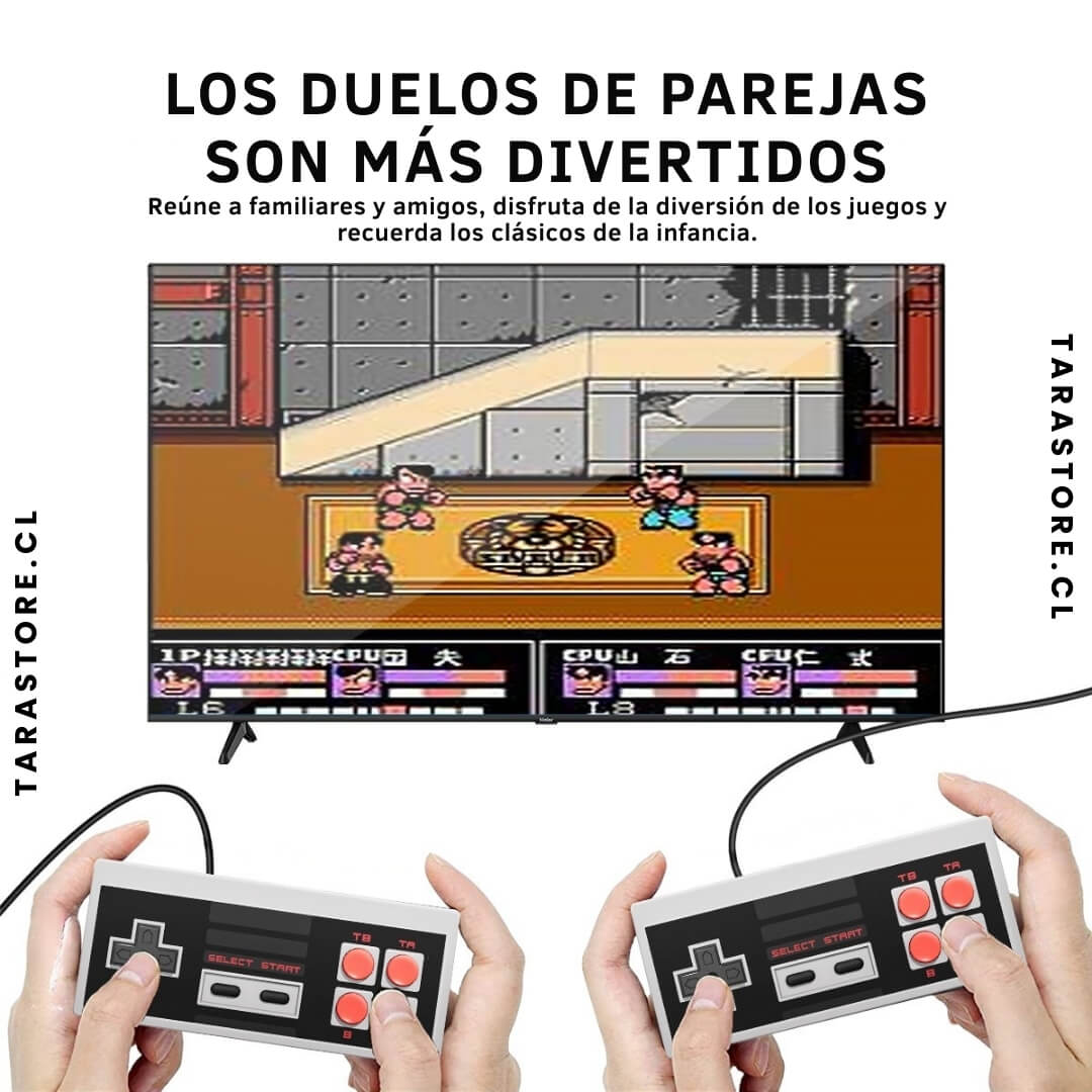 Consola Retro +620 Videojuegos - Diversión Total Recordando Clásicos