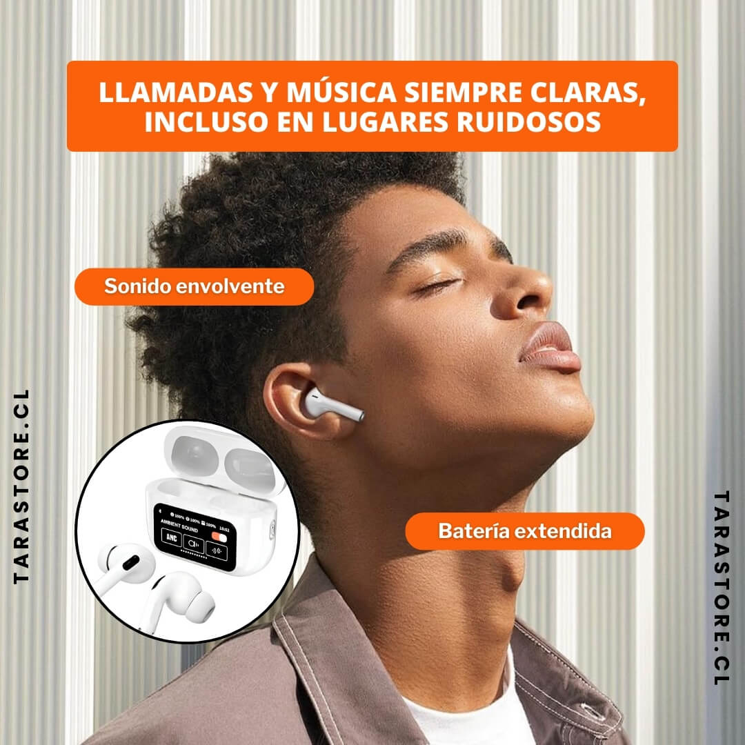 Pro Sound Audífonos Bluetooth Pantalla Táctil - Control y Sonido Envolvente