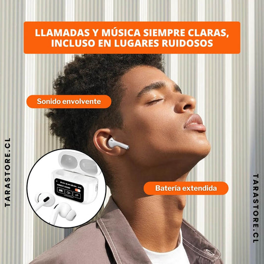 Pro Sound Audífonos Bluetooth Pantalla Táctil - Control y Sonido Envolvente