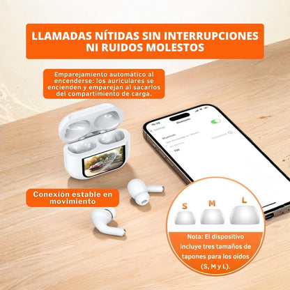 Pro Sound Audífonos Bluetooth Pantalla Táctil - Control y Sonido Envolvente