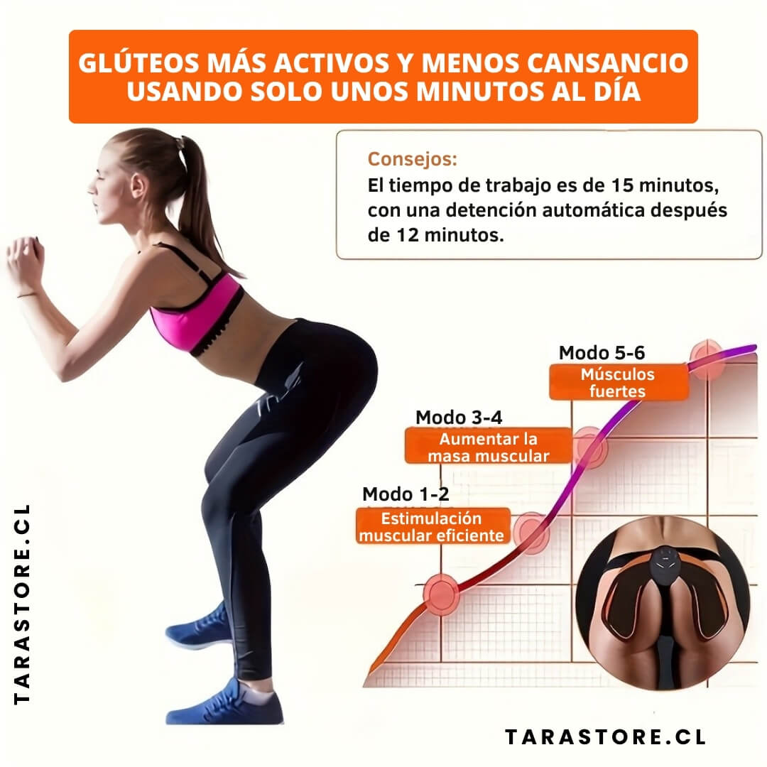 Estimulador Muscular Pompas Más Firmes y Levantadas