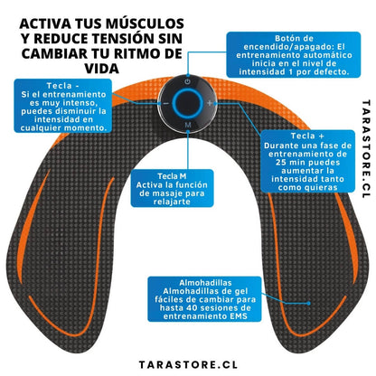 Estimulador Muscular Pompas Más Firmes y Levantadas