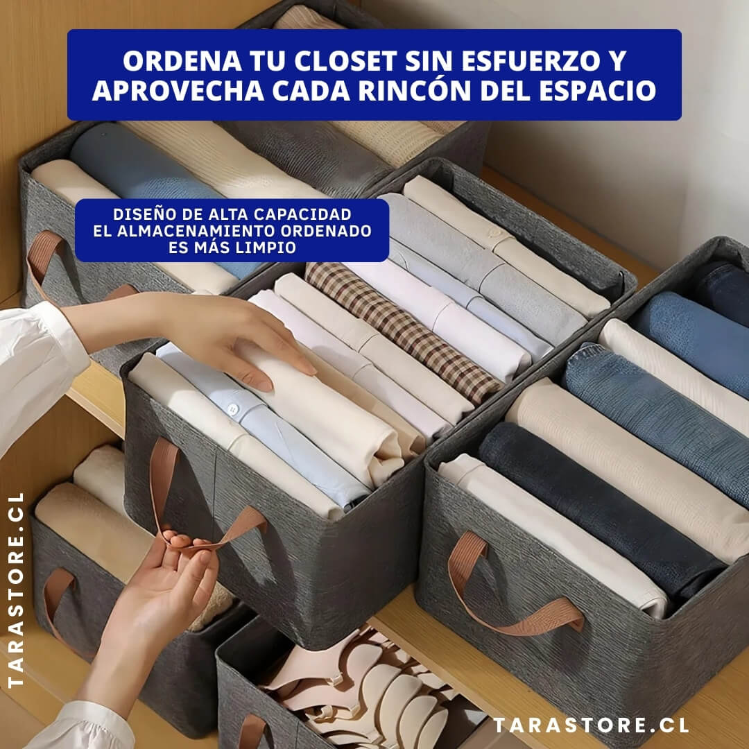 Pack 3 Organizadores Para Closet  - Olvídate de la ropa desordenada