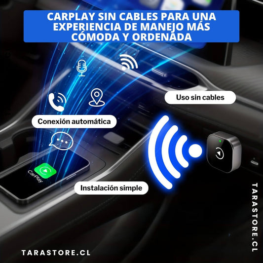 Adaptador Inalámbrico Para Carplay & Andriod Auto - No más cables enredados