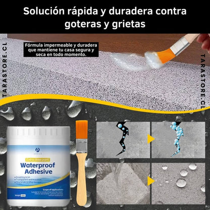 Clear Seal - Adhesivo Transparente Impermeable Promo 2x1