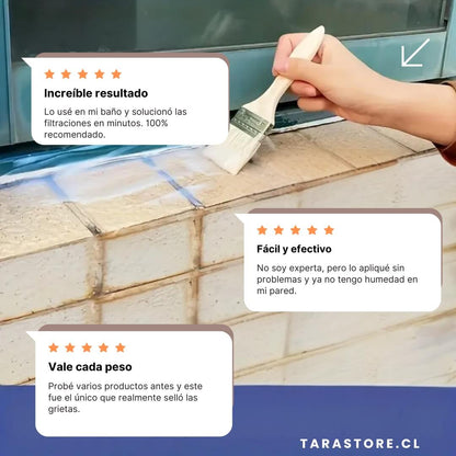 Clear Seal - Adhesivo Transparente Impermeable Promo 2x1