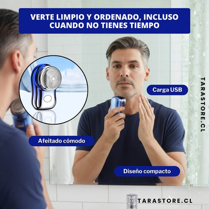 Mini Afeitadora Portatil -  Elegante y Atractivo a toda hora y en cualquier lugar