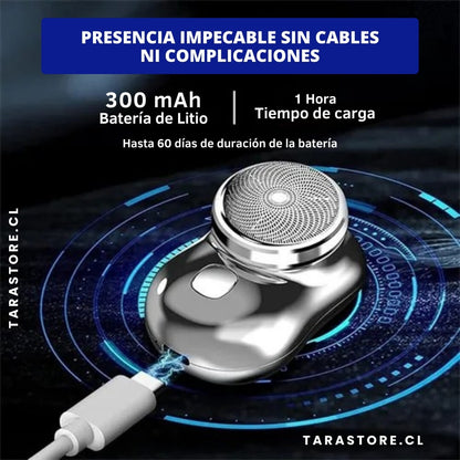 Mini Afeitadora Portatil -  Elegante y Atractivo a toda hora y en cualquier lugar