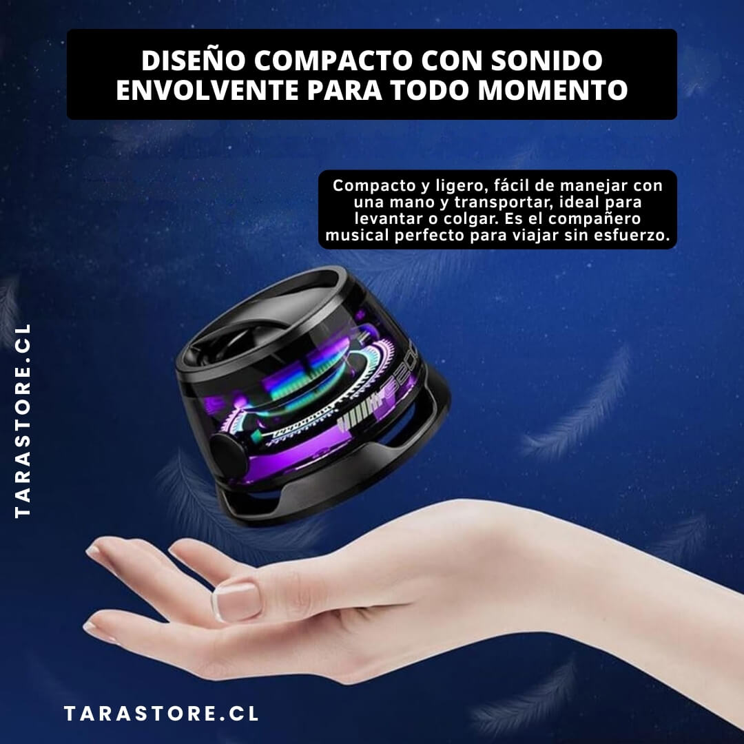 Parlante Magnetico Portatil Sound Pro - Calidad y sonido envolvente en todo momento