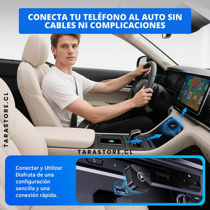 Adaptador Inalámbrico Para Carplay & Andriod Auto - No más cables enredados