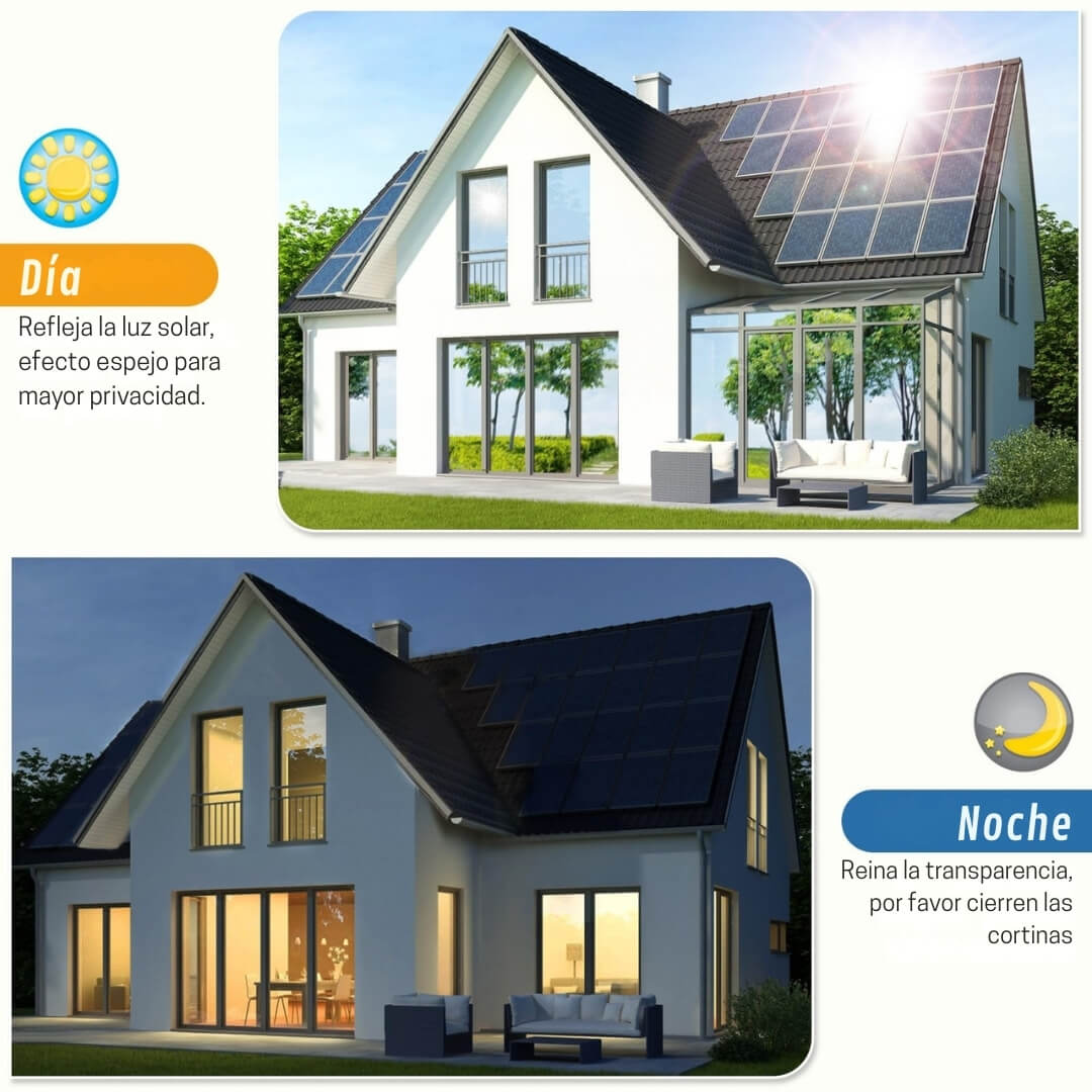 Rollo Protección UV Anti-Calor Para Ventanas –  Frescura y Privacidad en el hogar 60cm X 5 metros