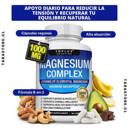 Original Magnesio Complex 8 Elemental 1000 Mg -  El equilibrio perfecto entre ciencia y bienestar