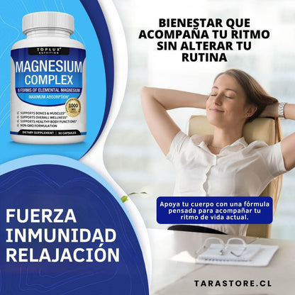 Original Magnesio Complex 8 Elemental 1000 Mg -  El equilibrio perfecto entre ciencia y bienestar