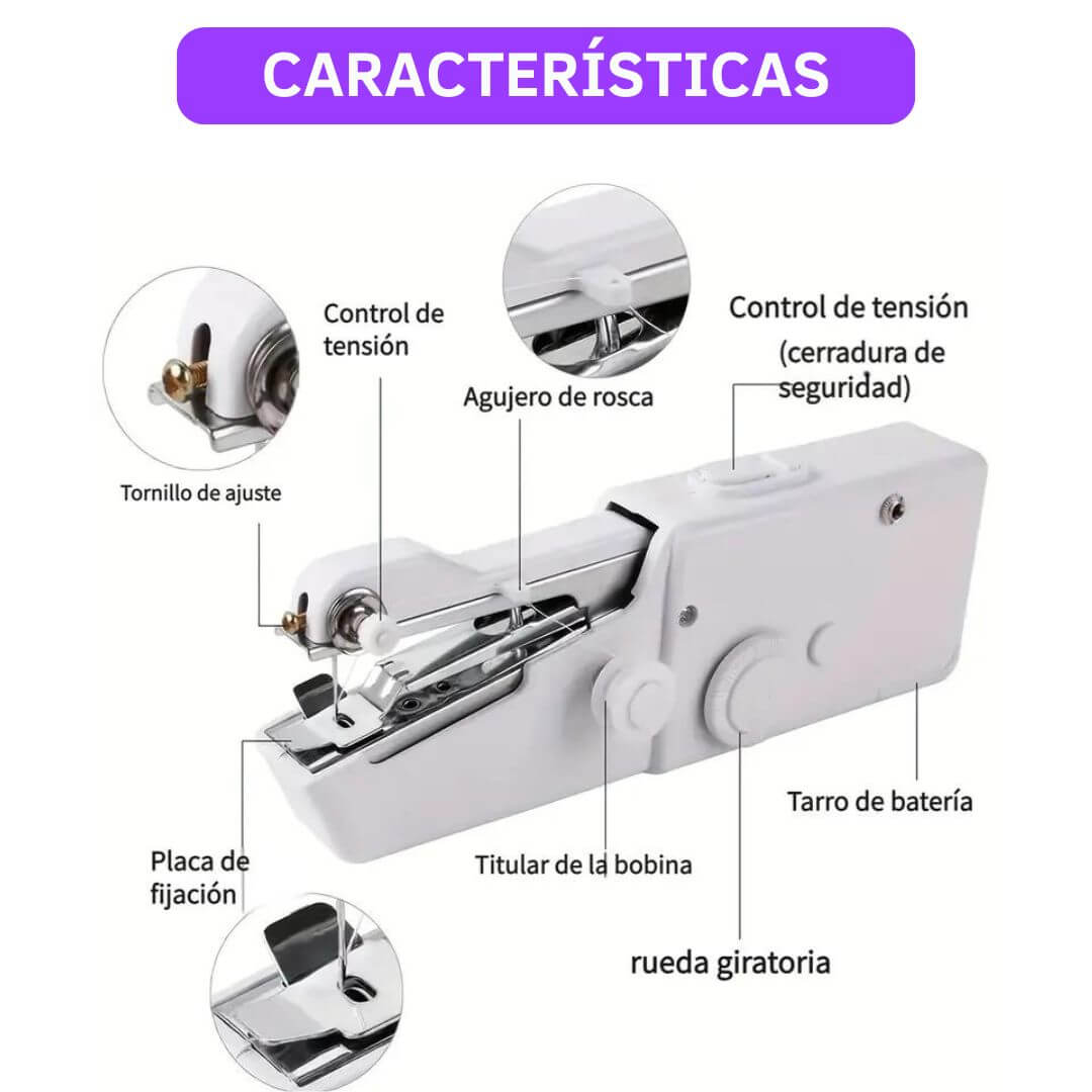 Máquina de Coser Portátil de Mano