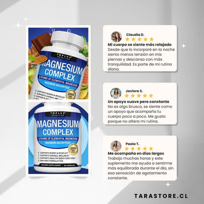 Original Magnesio Complex 8 Elemental 1000 Mg -  El equilibrio perfecto entre ciencia y bienestar