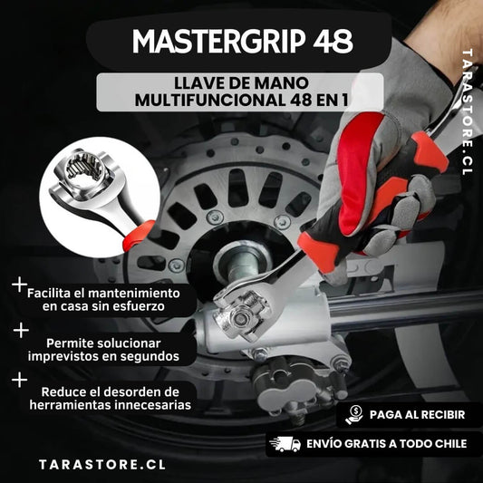 Llave De Mano Gasfitería 48 en 1