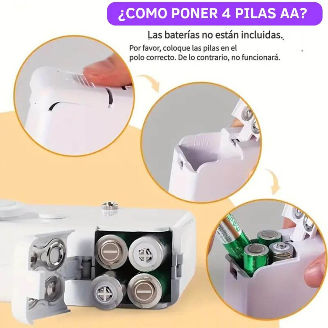 Máquina de Coser Portátil de Mano