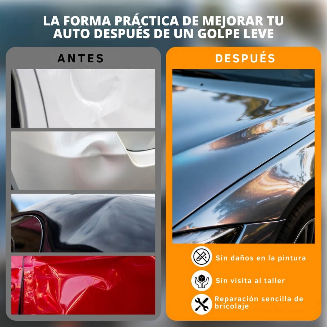 Extractor de abolladuras para Auto - Elimina abolladuras de manera fácil y rápida