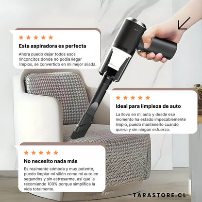 Potente Mini Aspiradora De Auto Portatil