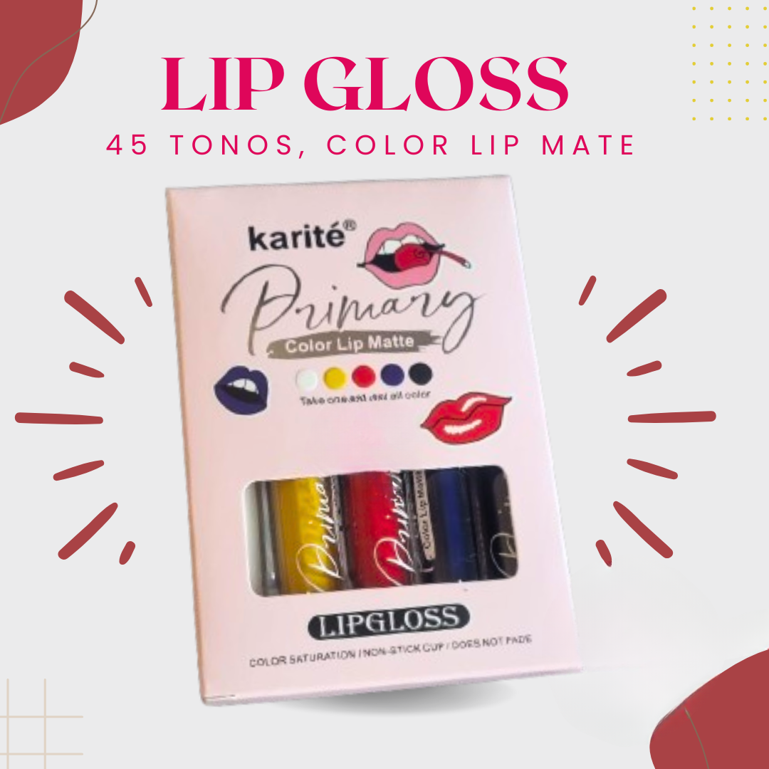 KARITE LIPS - Labial Lipgloss crea más de 45 tonos