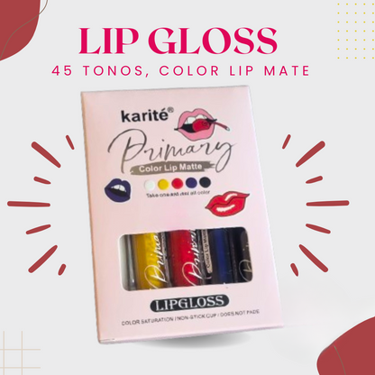 KARITE LIPS - Labial Lipgloss crea más de 45 tonos