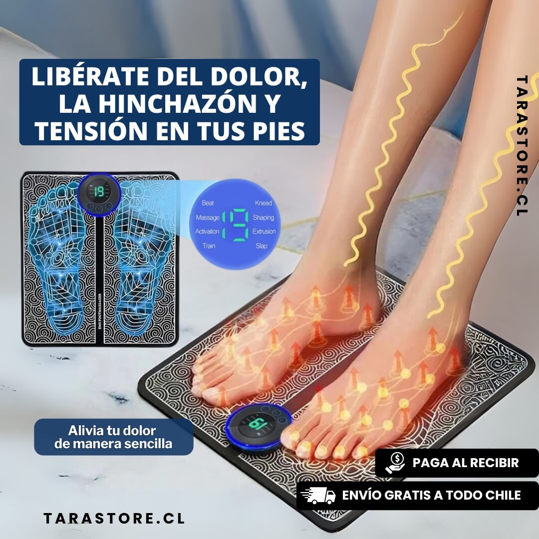 Masajeador de Pies | Alivia la tensión acumulada