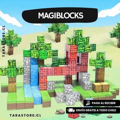 Bloques Megnéticos Construcción 75 PIEZAS