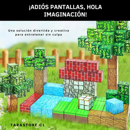 Bloques Megnéticos Construcción 75 PIEZAS