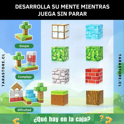 Bloques Megnéticos Construcción 75 PIEZAS