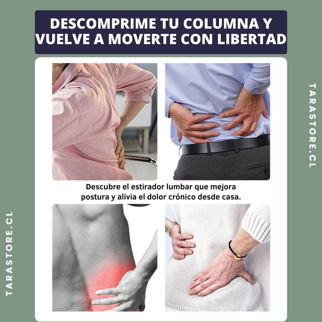 Corrector Lumbar Espalda | Alivia dolor crónico y postura