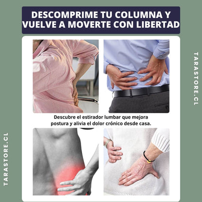 Corrector Lumbar Espalda | Alivia dolor crónico y postura