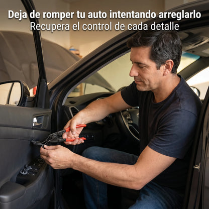 Alicate Extractor de Clips para Paneles de Auto — Sin Romper, Sin Marcar