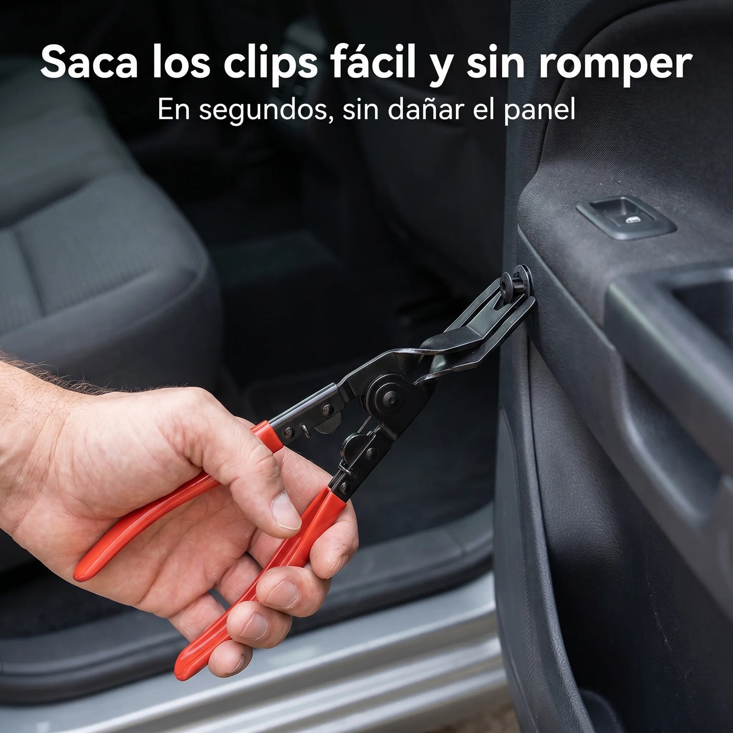 Alicate Extractor de Clips para Paneles de Auto — Sin Romper, Sin Marcar