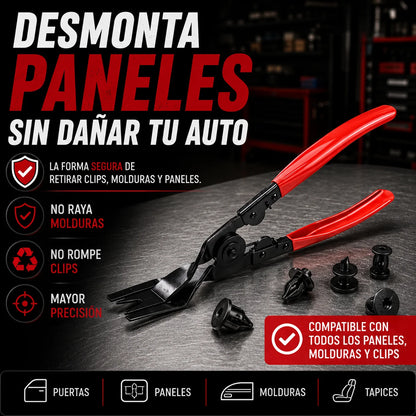 Alicate para Desmontar Paneles de Auto — Sin Rayar, Sin Romper, Sin Marcar