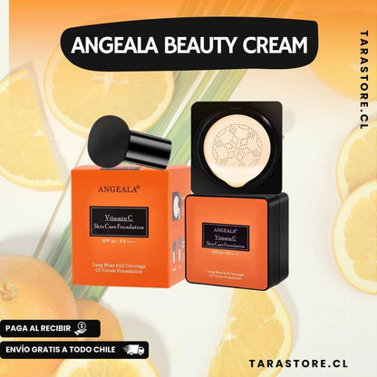 Base Angeala Premium Vitamina C y SPF 50 Natural
