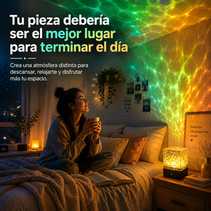 Lámpara Aurora Boreal — La Luz que te Ayuda a Desconectarte del día a día
