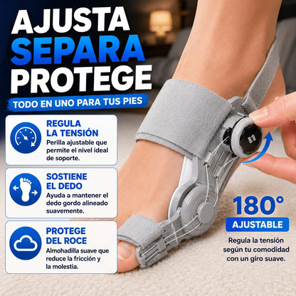 Corrector de Juanetes Ajustable — Que tus Pies no Empiecen a Limitar tu Día