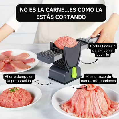 Cortadora De Carne Manual - Cortes Finos Como un Chef Churrascos Bistecs