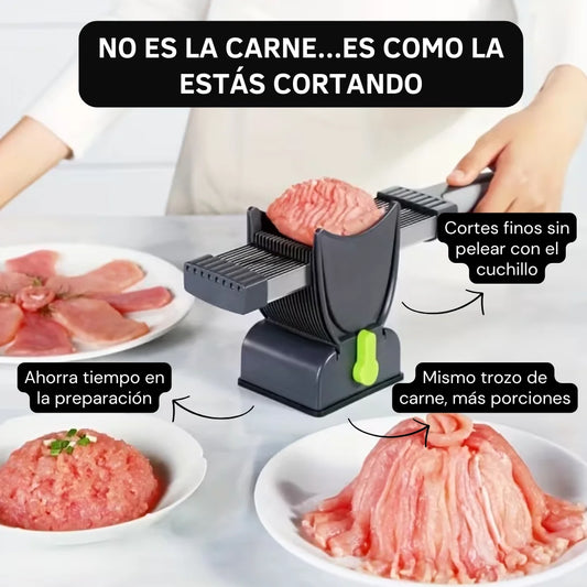 Cortadora De Carne Manual - Cortes Finos Como un Chef Churrascos Bistecs