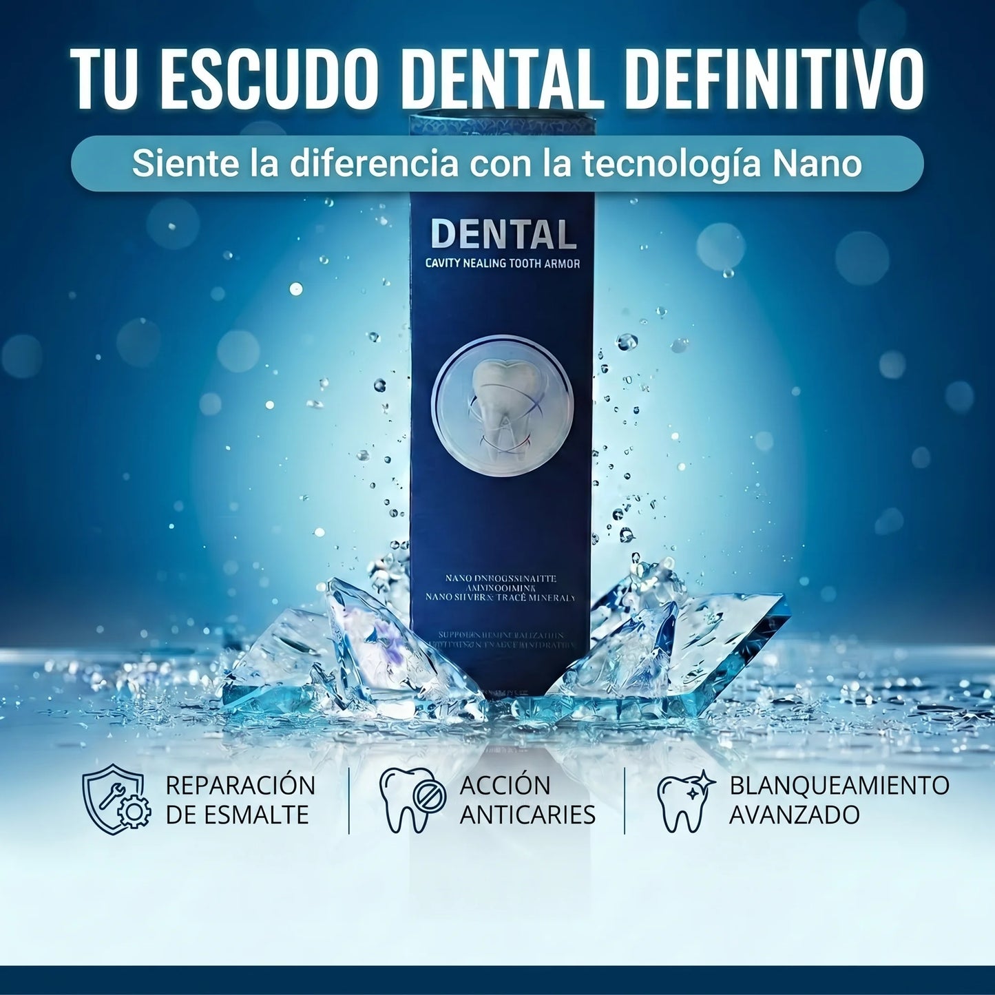 Dental Cavity Healing — Solución Líquida para el Cuidado Diario del Esmalte