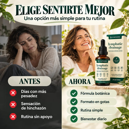 Drenaje Linfático 60 ml - Que la Hinchazón no Decida Cómo Termina tu Día