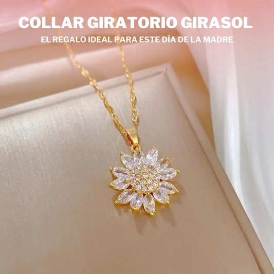 COLLAR GIRATORIO GIRASOL - Día de la Madre