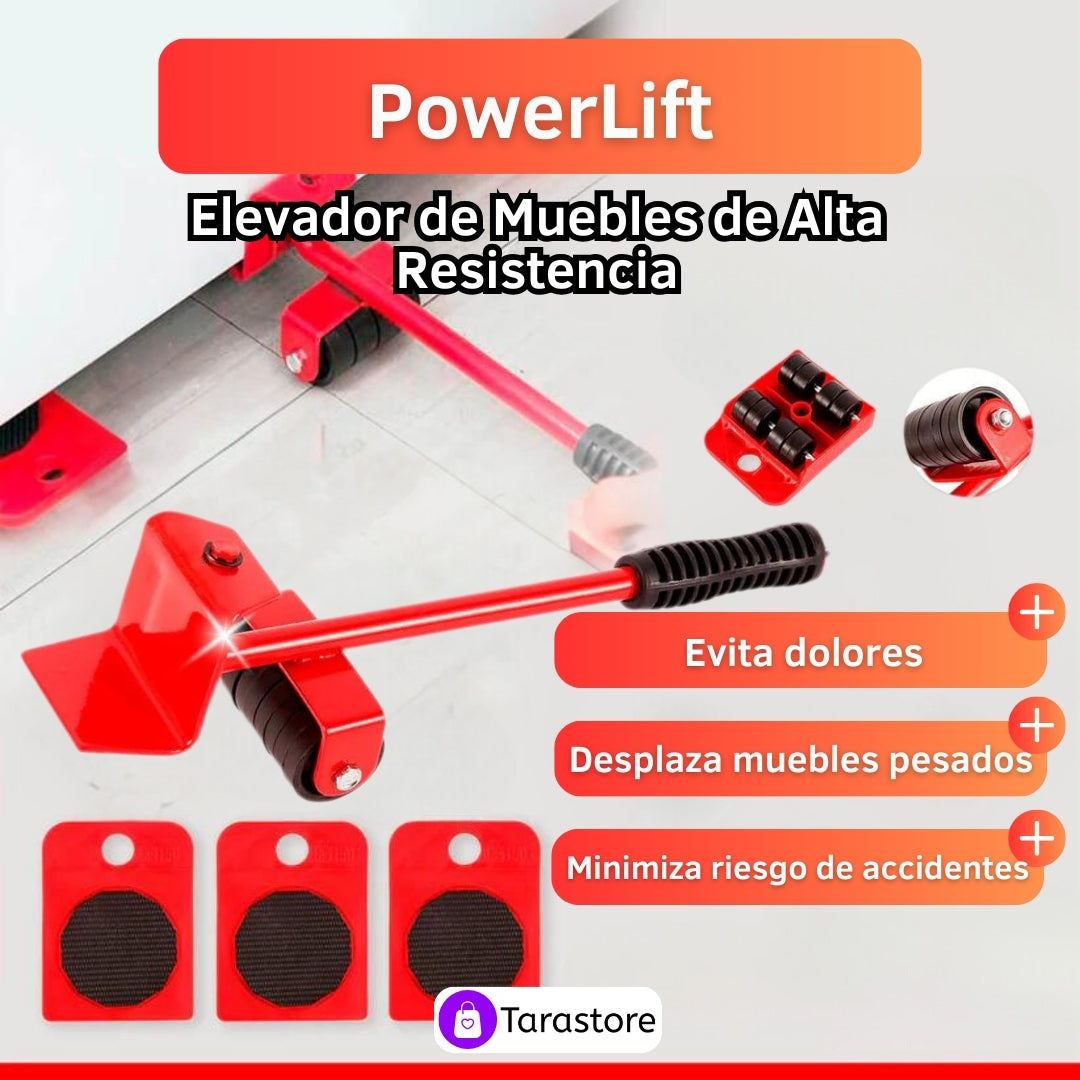 PowerLift - Kit Para Mover Muebles