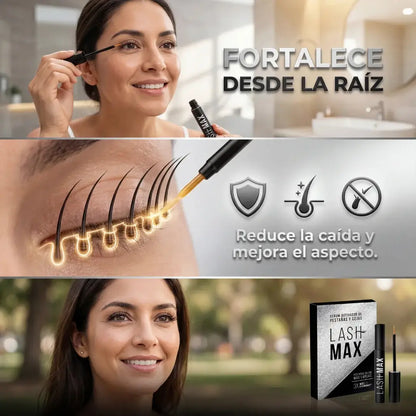 Pack 2 Unidades LashMax Serum Premium Crecimiento Pestañas Cejas