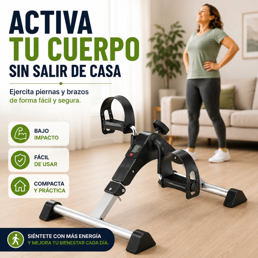 Mini Bicicleta de Pedales — Mantente Activo Desde tu Sillón Sin Riesgo de Caídas