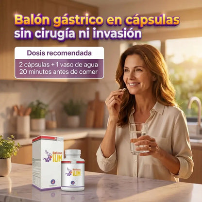 Original Balloon Slim Suplemento Para Adelgazar 120 cápsulas Sistema Revolucionario
