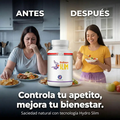 Original Balloon Slim Suplemento Para Adelgazar 120 cápsulas Sistema Revolucionario