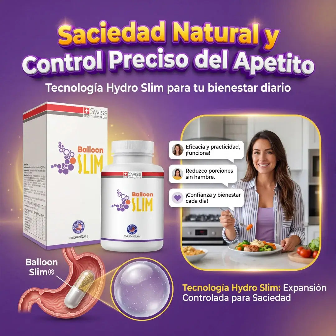 Original Balloon Slim Suplemento Para Adelgazar 120 cápsulas Sistema Revolucionario